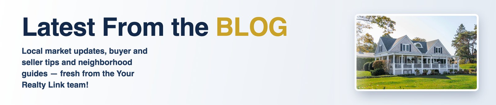 Latest from the Your Realty Link blog — Central Indiana real estate tips and market updates