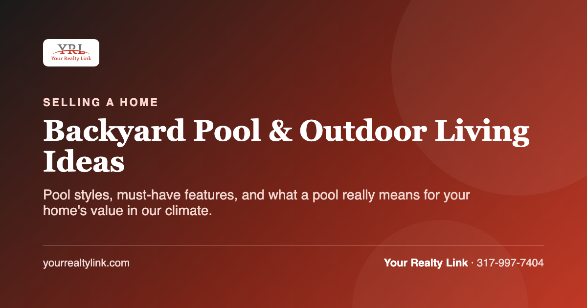 backyard pool & outdoor living ideas