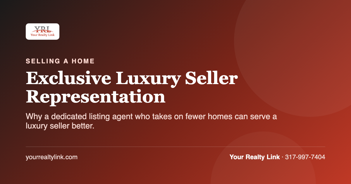 exclusive luxury seller representation