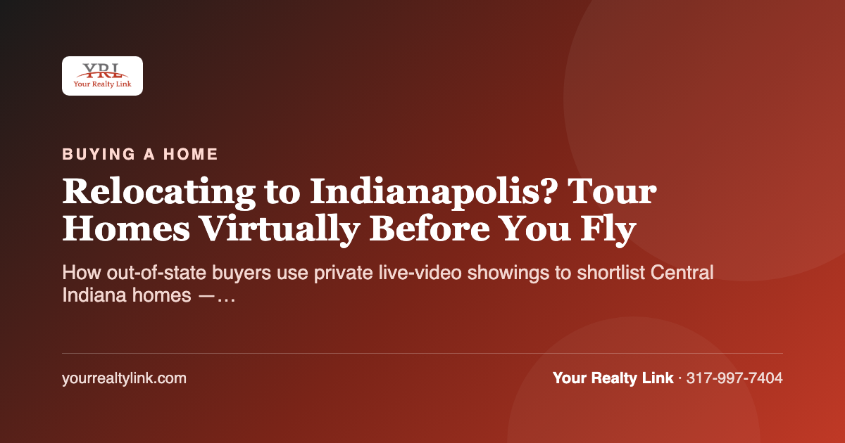 relocating to indianapolis? tour homes virtually before you fly